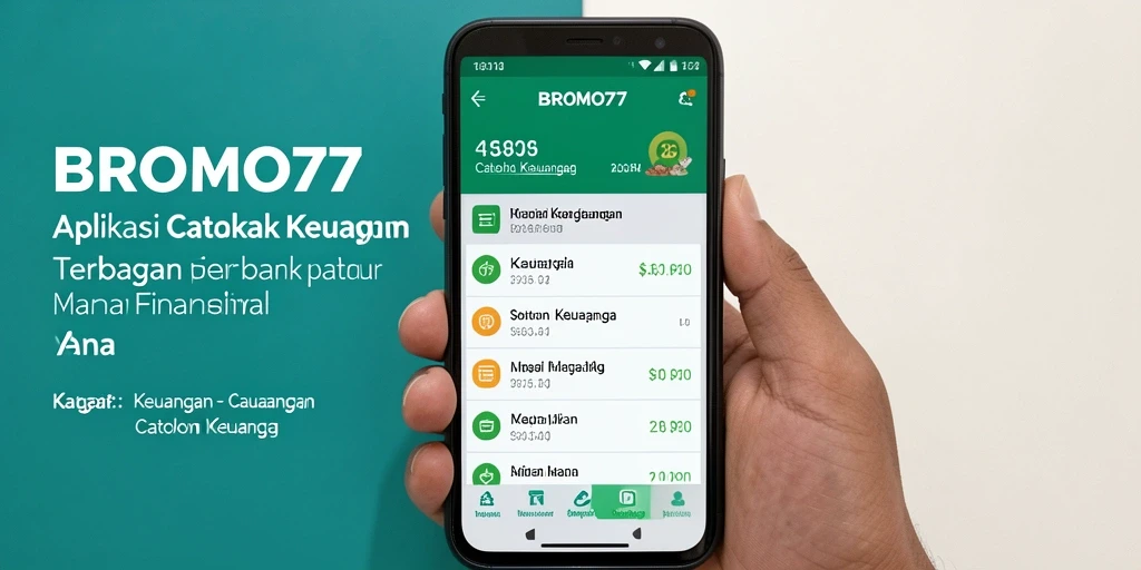 Tampilan antarmuka BROMO77 yang menarik dan mudah digunakan.